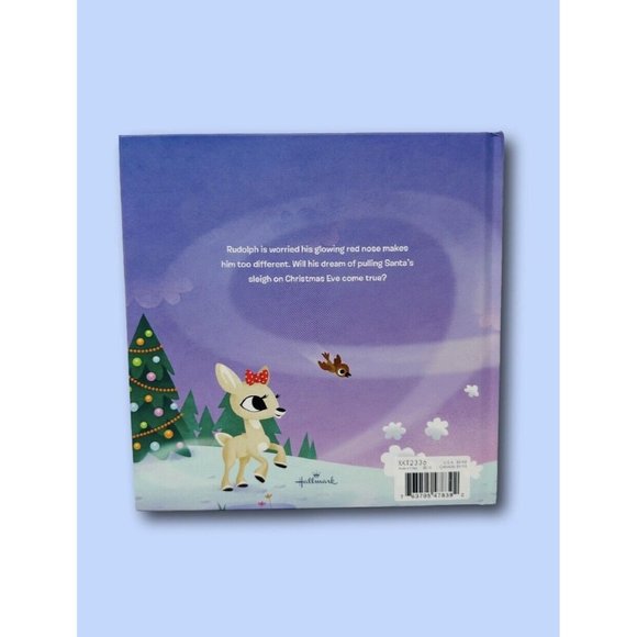 Rudolph The Red Nosed Reindeer Hardcover Hallmark Book Christmas Holiday - Picture 4 of 4